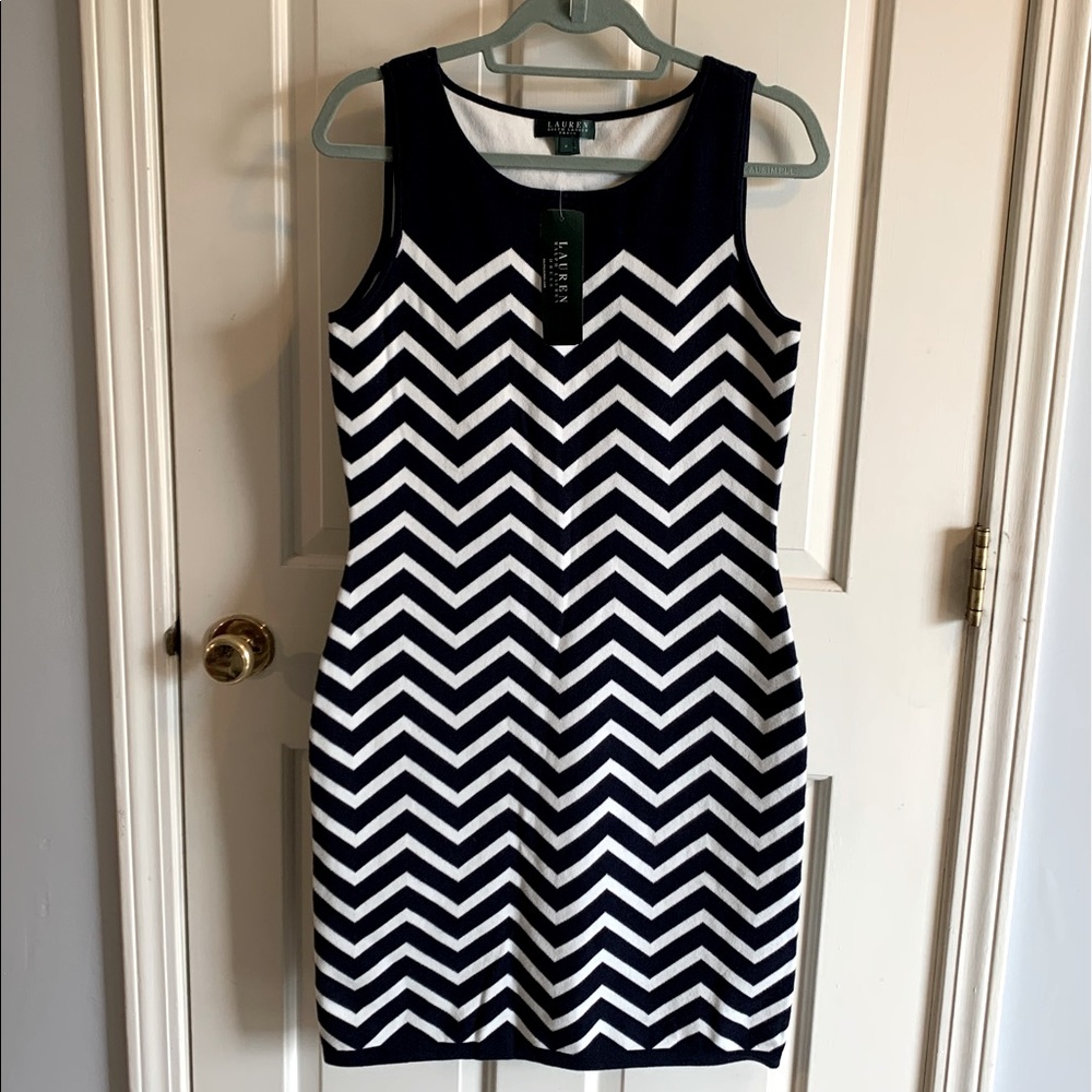 Lauren Ralph Lauren Chevron Dress